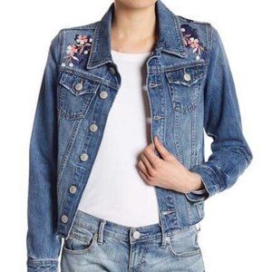 True Religion demin jacket womens floral- [S]